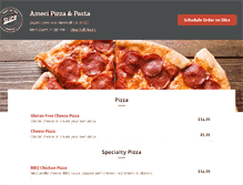 Tablet Screenshot of amecinewhall.com